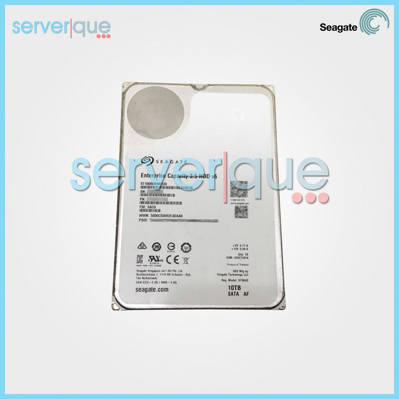 ST10000NM0126 Seagate X10 10TB 7.2K SATA 6Gbps 3.5" Internal HDD "Brand New" ST10000NM0126 Seagate X10 10TB 7.2K SATA 6Gbps 3.5" Internal HDD "Brand New"