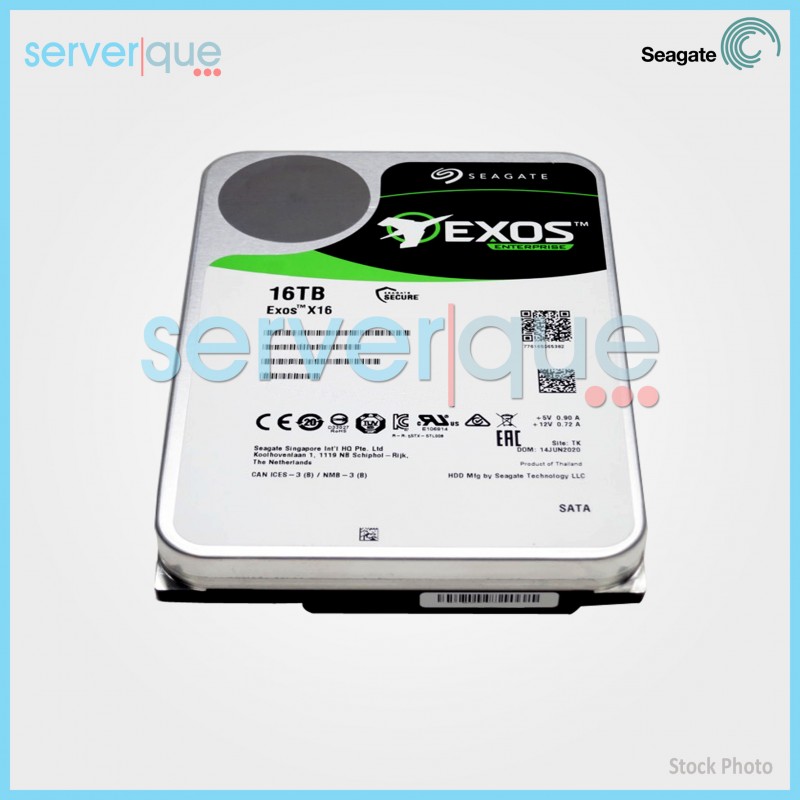 ST16000NM001G Seagate 16TB 7.2K SATA 6G 3.5 inches 256MB Cache Hard Drive