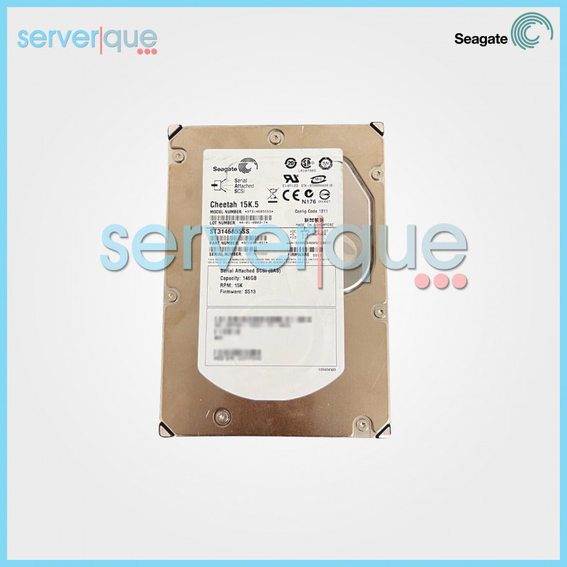 Seagate ST3146855SS 146GB 3.5" 15000 LFF rpm SAS 3Gbps 16MB buffer Hard Drive Seagate ST3146855SS 146GB 3.5" 15000 LFF rpm SAS 3Gbps 16MB buffer Hard Drive