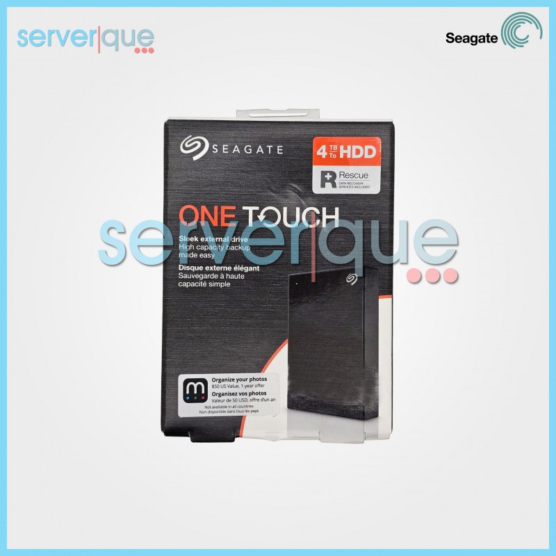 STKC4000400 Seagate One Touch 4TB External 2.5" Hard Drive BRAND NEW STKC4000400 Seagate One Touch 4TB External 2.5" Hard Drive BRAND NEW