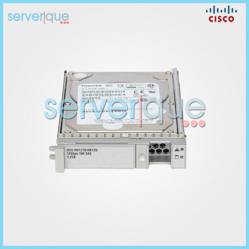 UCS-HD12TB10K12G Cisco 1.2TB 10K 12G SAS 2.5" SFF Hot Swap Internal Hard Drive