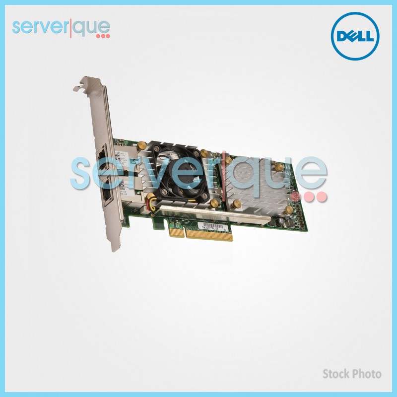 W1GCR Dell Broadcom 57810S 10GbE PCI-E 2.0 X8 SFP+ Dual-Ports Converged Network Adapter
