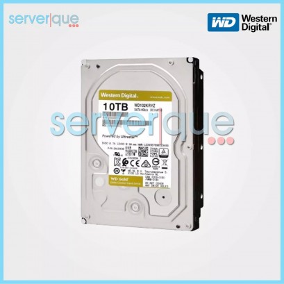 WD102KRYZ Western Digital Gold 10TB 7.2KRPM SATA 6Gb 256MB Cache 3.5" Hard Drive