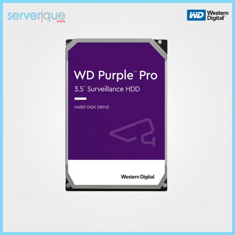 WD122PURP WD Purple Pro Surveillance 12TB 7.2K 512MB SATA 6Gbps 3.5" Hard Drive