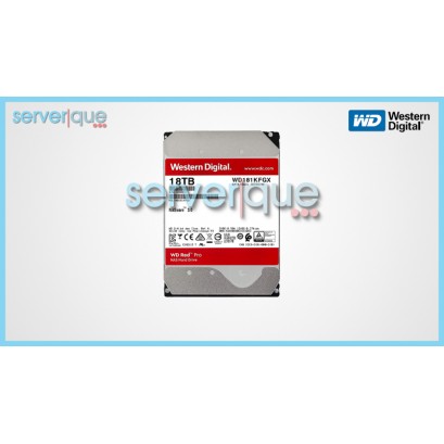 WD181KFGX Western Digital Red Pro 18TB 7.2RPM SATA 6Gbps 512MB Cache 3.5" HDD