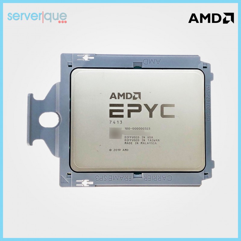 AMD 100-000000323 EPYC 7413 24-Core 2.65GHz SP3 128MB "DELL LOCKED" Processor AMD 100-000000323 EPYC 7413 24-Core 2.65GHz SP3 128MB "DELL LOCKED" Processor