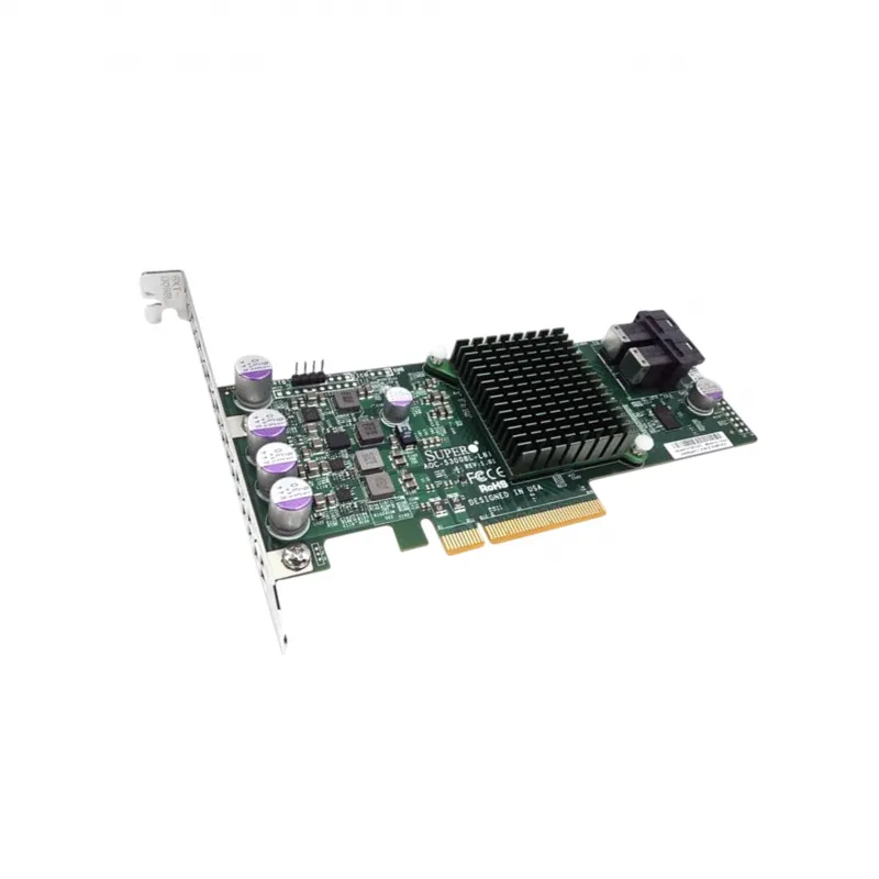 AOC-S3008L-L8E Supermicro 12Gbps SAS 8 Port PCIe 3.0 Internal Raid HBA – ServerQue AOC-S3008L-L8E Supermicro 12Gbps SAS 8 Port PCIe 3.0 Internal Raid HBA – ServerQue