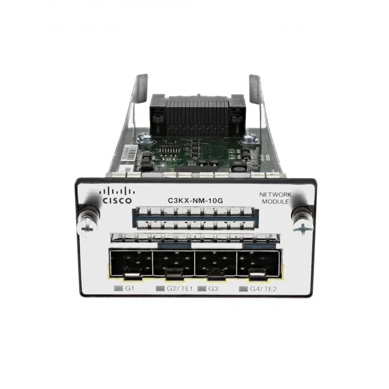 C3KX-NM-10G Cisco Catalyst 3K-X 4-Slot 10GBase-X SFP+ Network Module – ServerQue C3KX-NM-10G Cisco Catalyst 3K-X 4-Slot 10GBase-X SFP+ Network Module – ServerQue