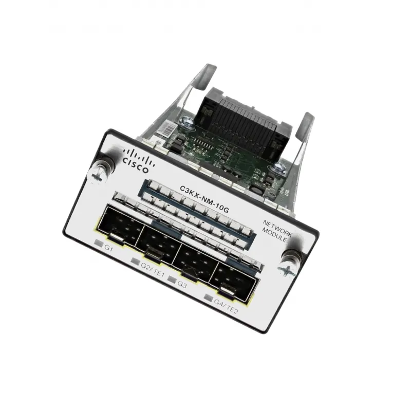 C3KX-NM-10G Cisco Catalyst 3K-X 4-Slot 10GBase-X SFP+ Network Module – ServerQue C3KX-NM-10G Cisco Catalyst 3K-X 4-Slot 10GBase-X SFP+ Network Module – ServerQue