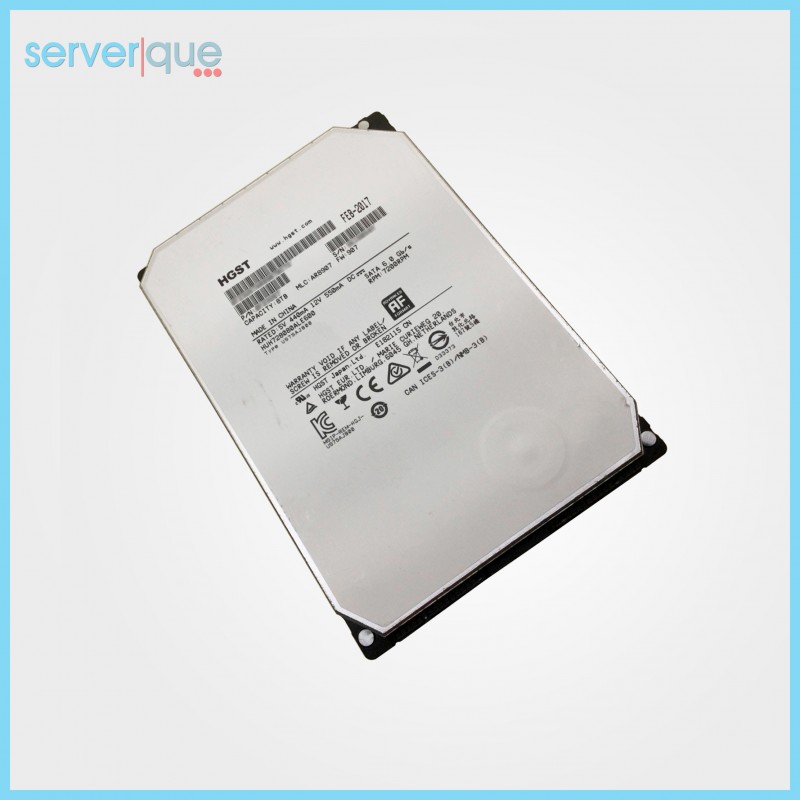 HUH728080ALE600 HGST Ultrastar 8TB 6Gbps 7.2K SATA 3.5" Internal Hard Drive