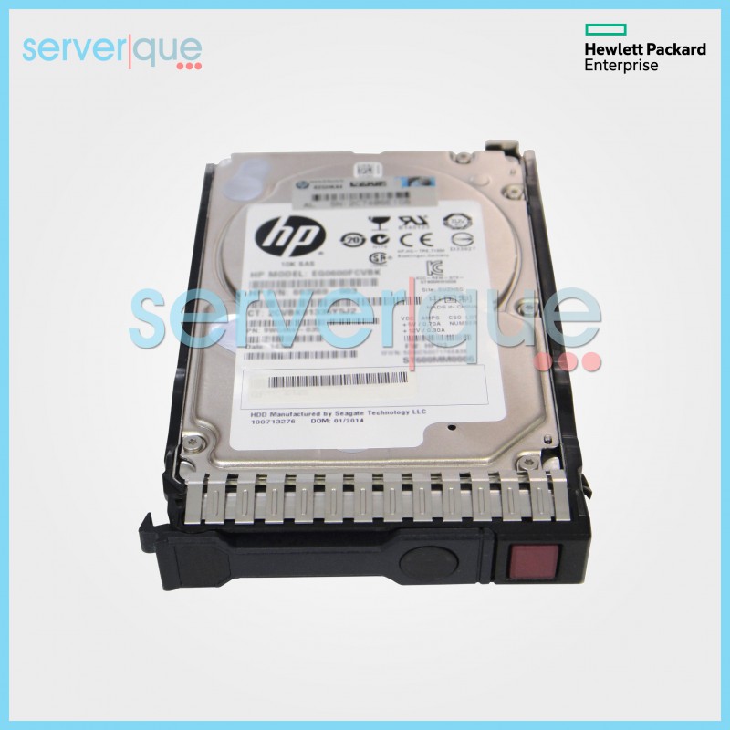718159-002 HP 1.2TB 10K 6G 2.5-Inch SAS  SFF w/ Smart Carrier Hard Drive