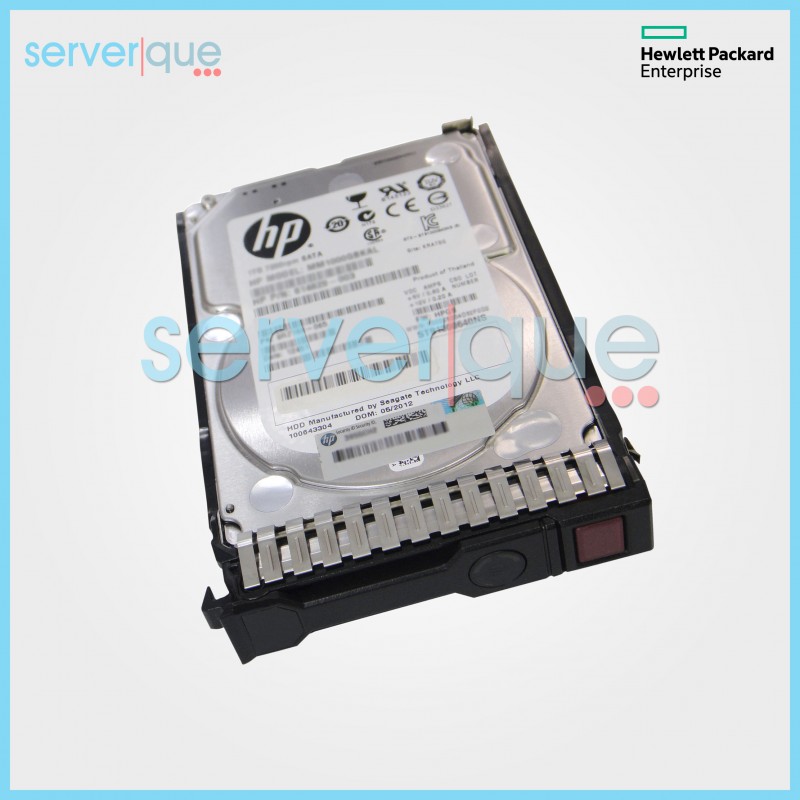 832514-B21 HP 1TB 7.2K rpm 12G SAS 2.5" SFF SC Midline Hard Drive