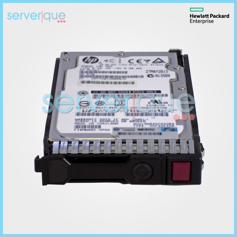 653955-001 HP 300GB 10K 6G SAS 2.5-Inch SFF w/ Smart Carrier Hard Drive